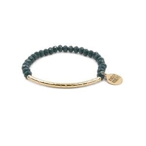 RETAIL $20 Kinsley Armelle Glory Collection Jade Bracelet! *VELVET Gift BAG